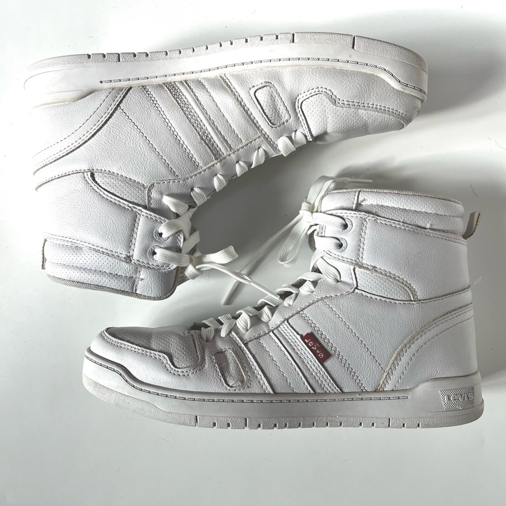 LEVIS White high tops - 8.5